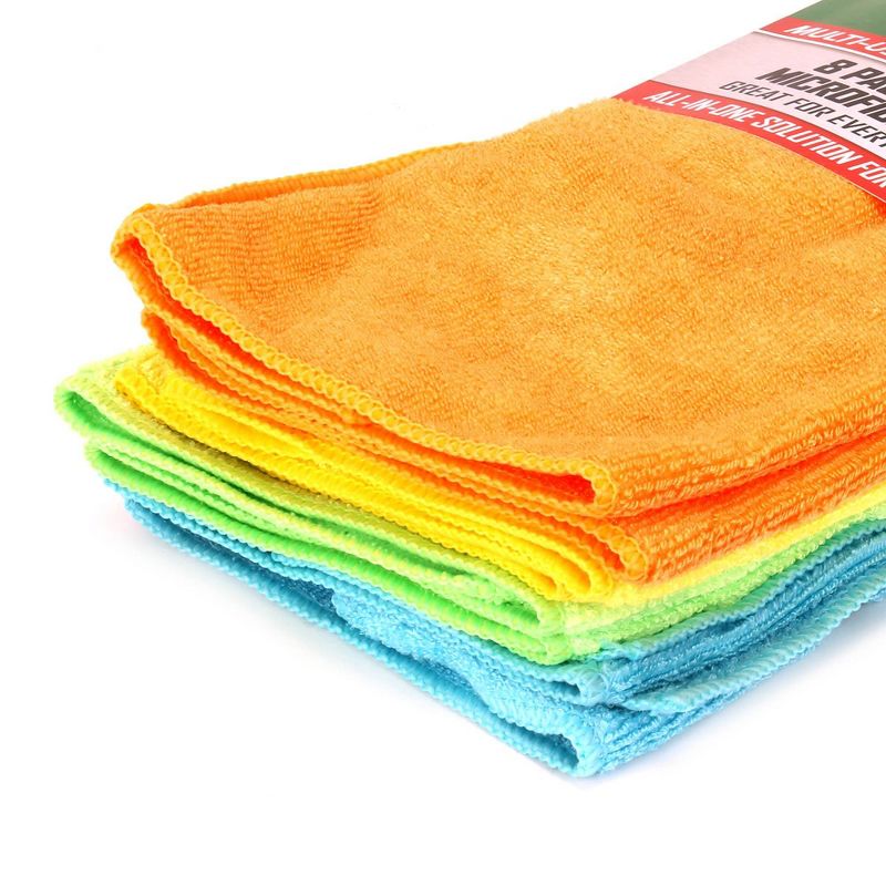 Turtle Wax 8pk Mircrofiber Shining Detail Towels