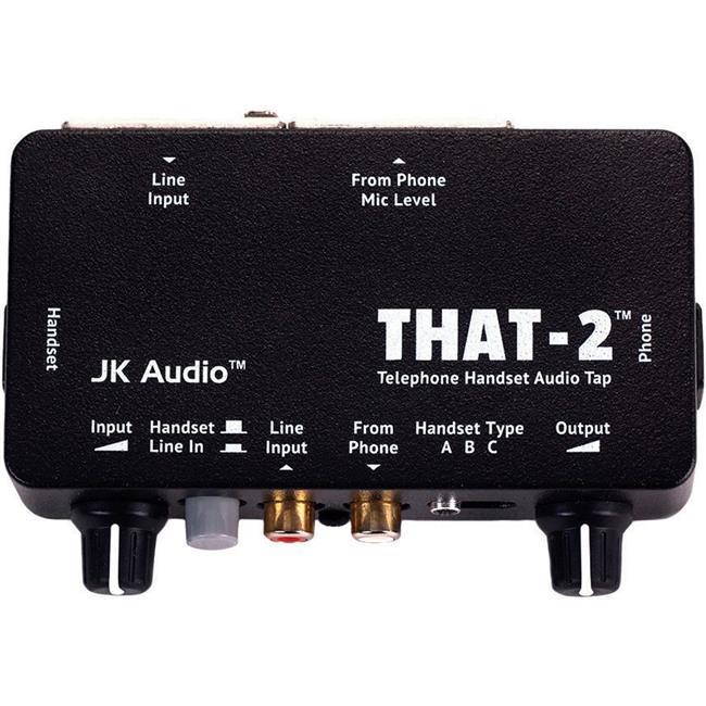 JK Audio THAT-1 Telephone Handset Audio Tap #THAT1