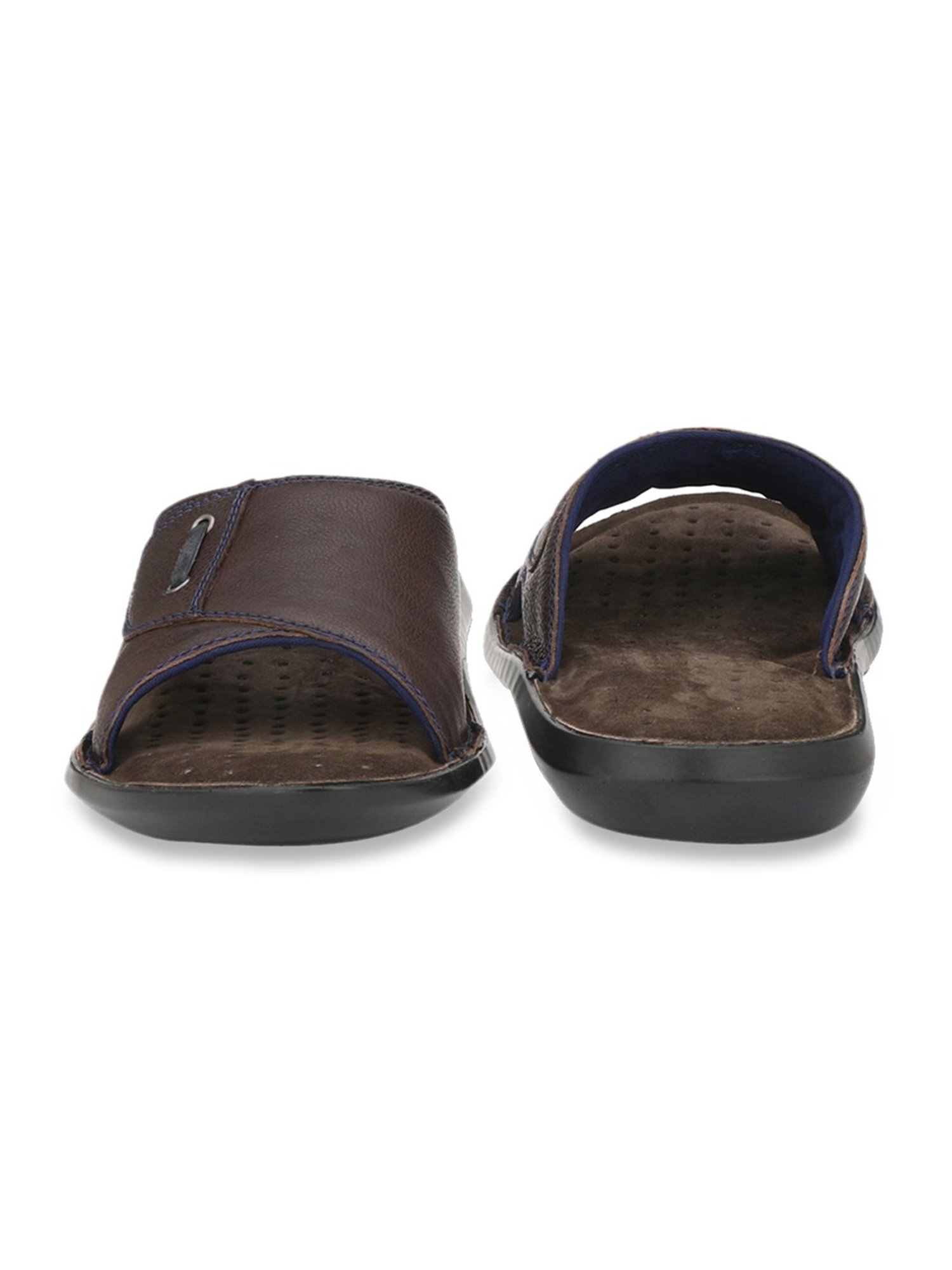 Delize Men's Brown Slides