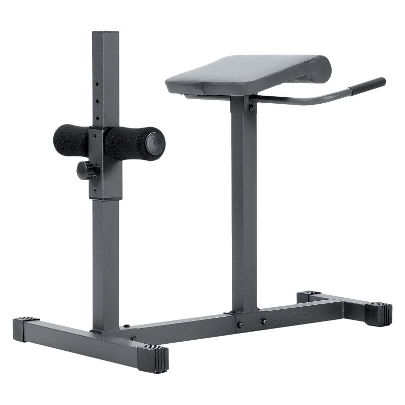 Marcy Adjustable Hyper Extension Bench/Roman Chair - Black
