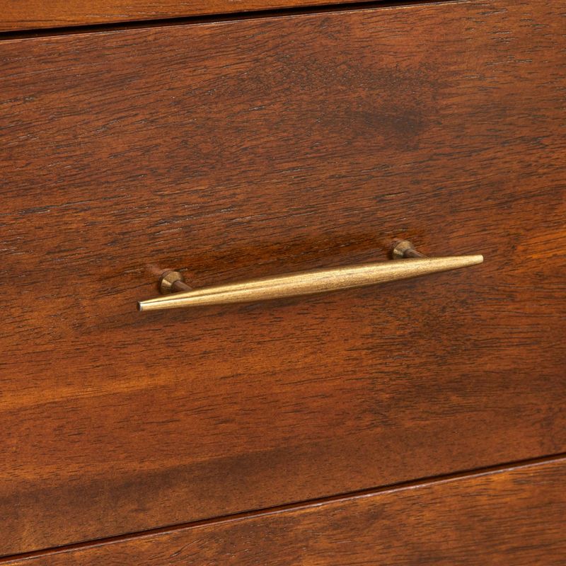 Danish Highboy Buffet AutomN Oak - Buylateral