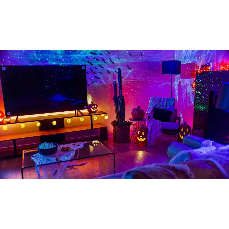 LED Sky Lite and Laser Star Galaxy Projector Green - BlissLights