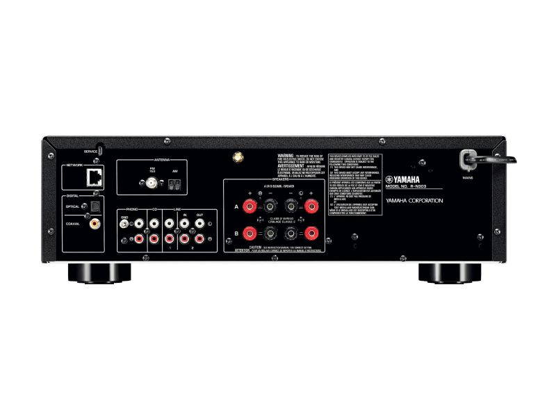 Yamaha R-S202 Stereo Receiver with Bluetooth, Black