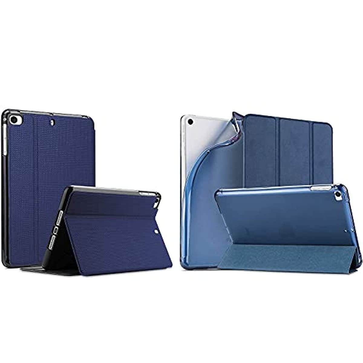 ProCase iPad Mini Case for iPad Mini 5 2019/ Mini 4, Mini 1 2 3 Bundle with Procase iPad Mini 5 / Mini 4 Smart Case 5th / 4th Generation iPad Mini, Ultra Slim Lightweight Stand Protective Case