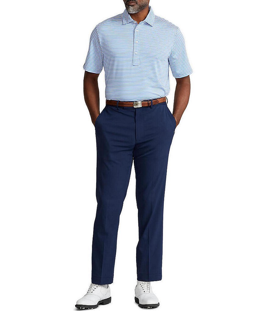 Polo Ralph Lauren RLX Golf Classic-Fit Stripe Performance Stretch Short-Sleeve Polo Shirt
