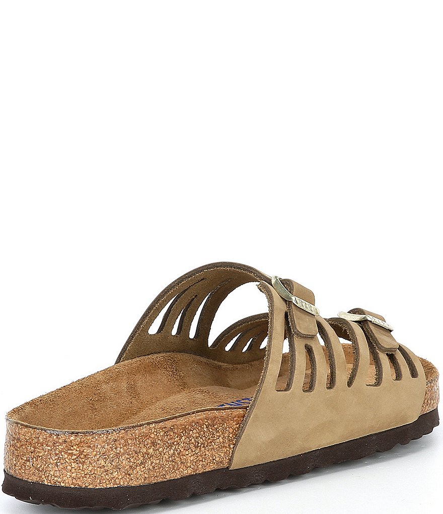 Birkenstock Women's Granada Soft Footbed Nubuck Suede Sandals