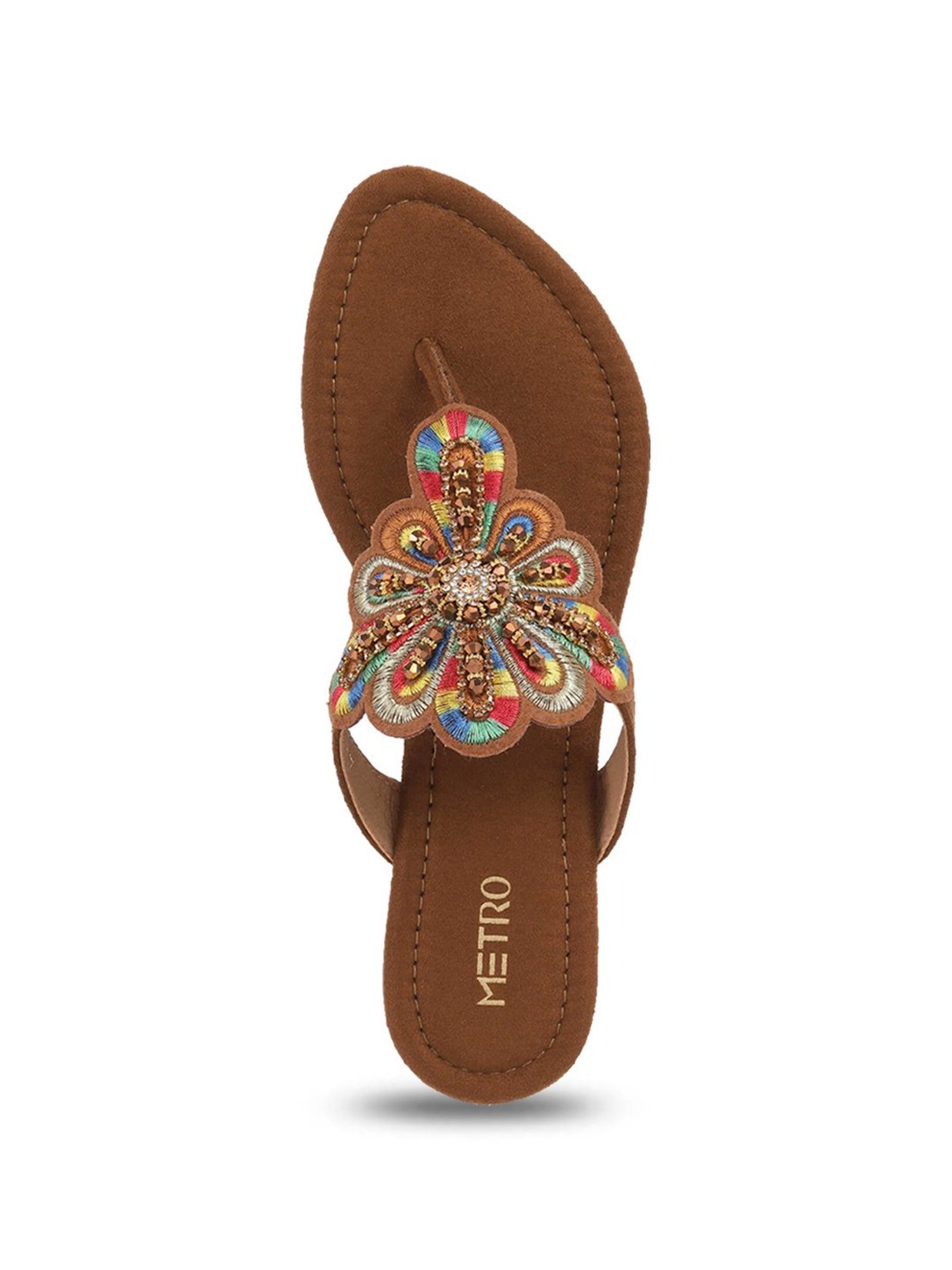 Truffle Collection Women's Golden Flat Ballets