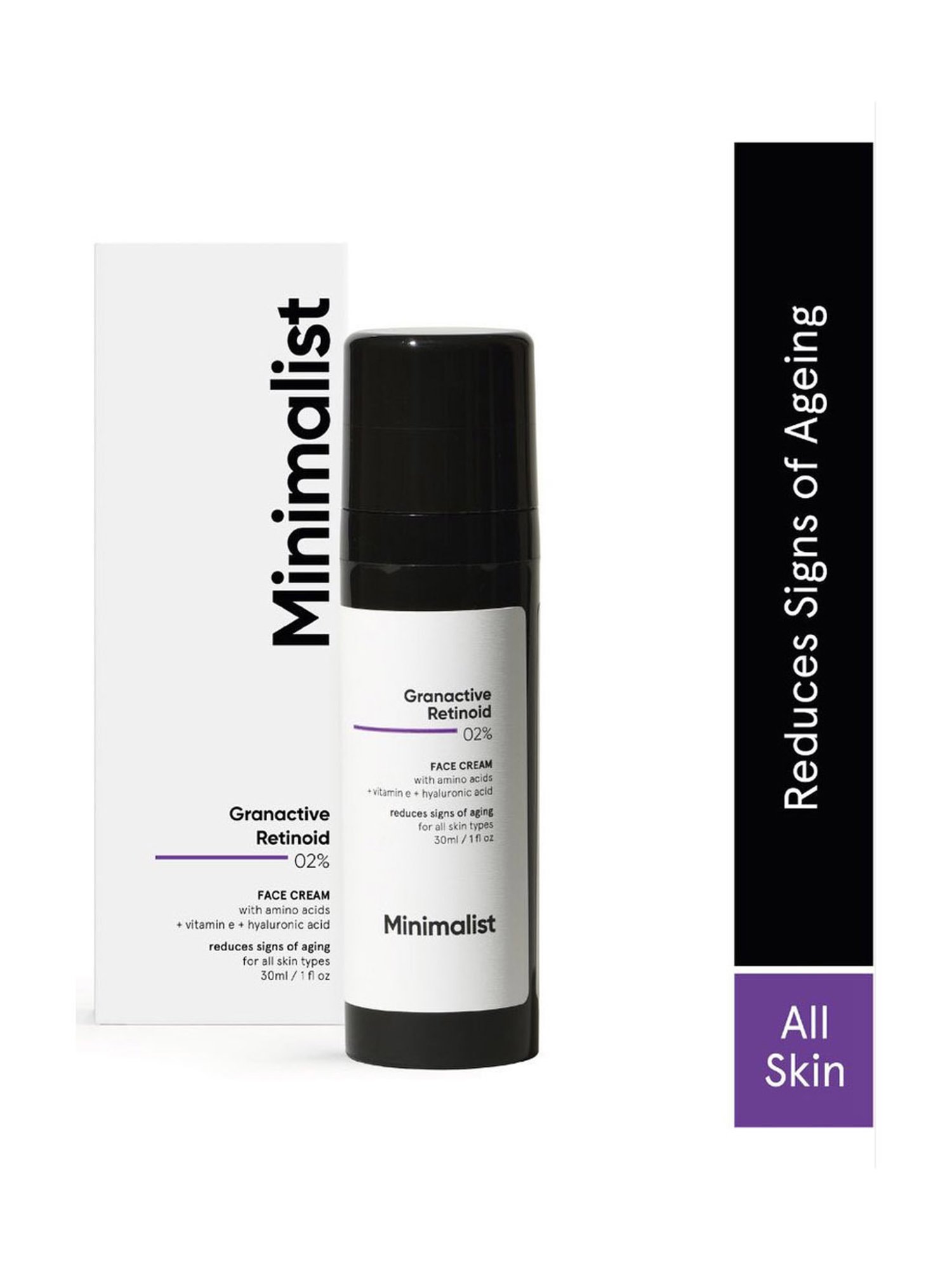 Minimalist Granactive Retinoid 02% Face Cream - 30 ml