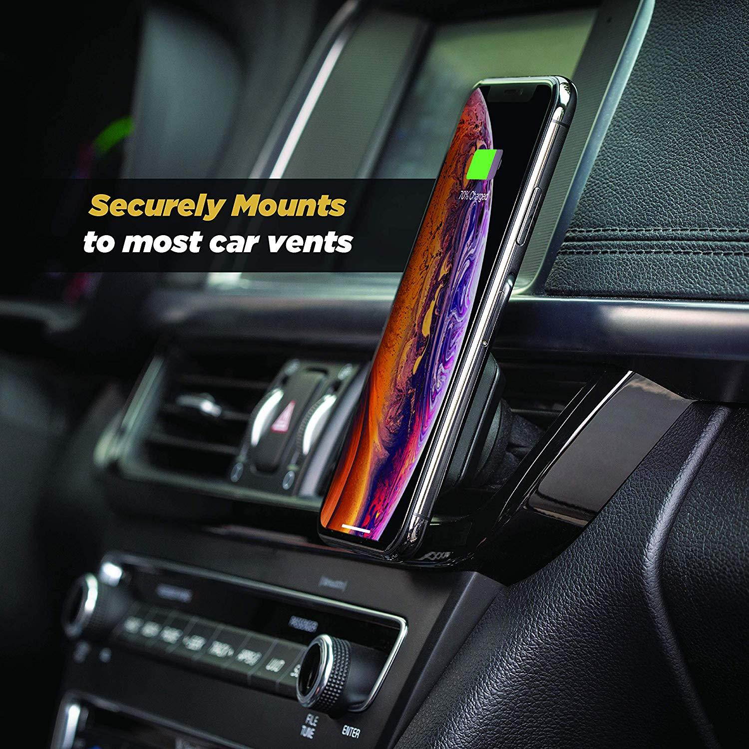 SCOSCHE MAGDV-XTSP1 MagicMount 2-in-1 Universal Magnetic Vent Mount Holder for Vehicles, Black