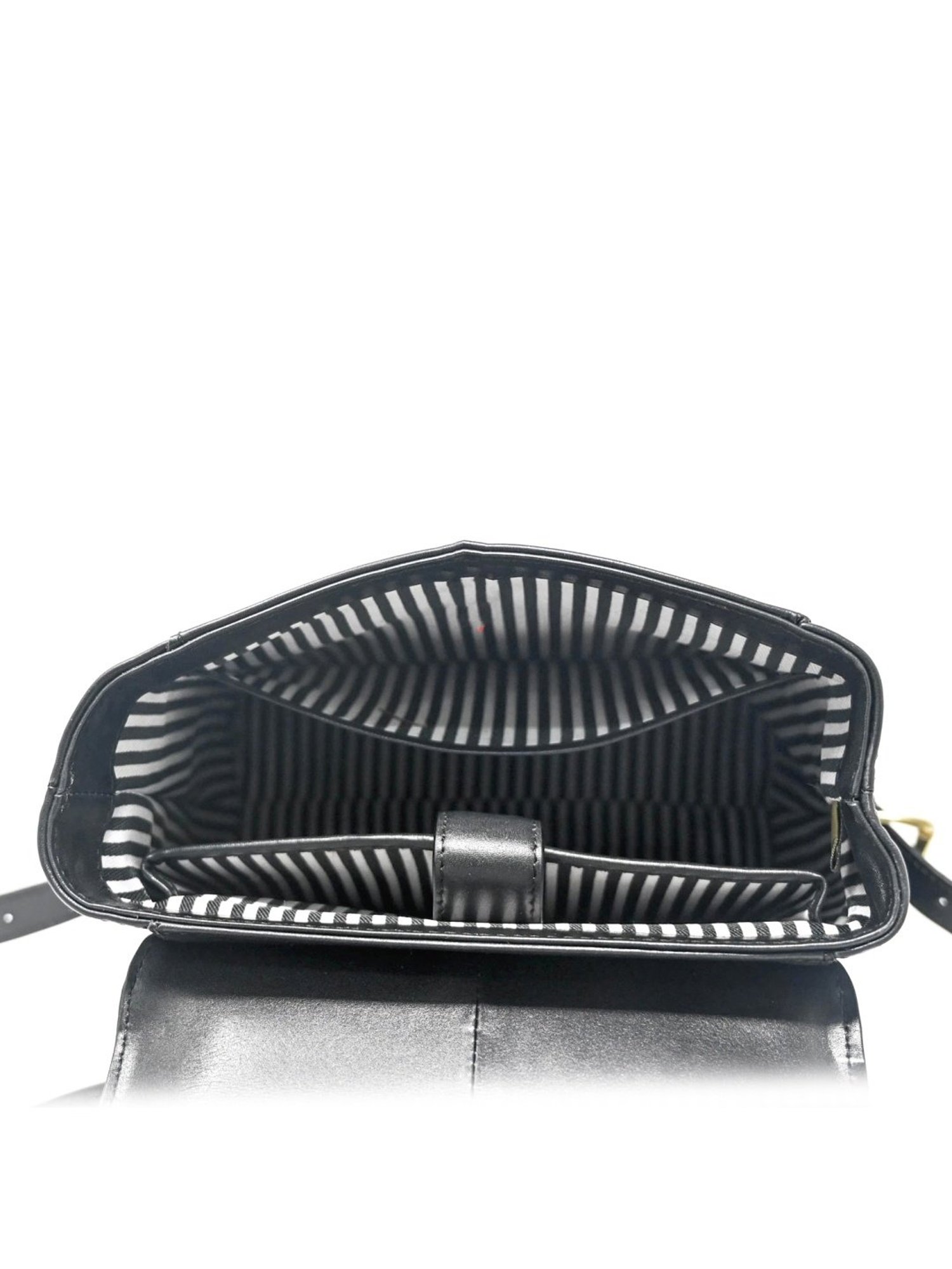 Tohl Belmont Black Leather Medium Backpack