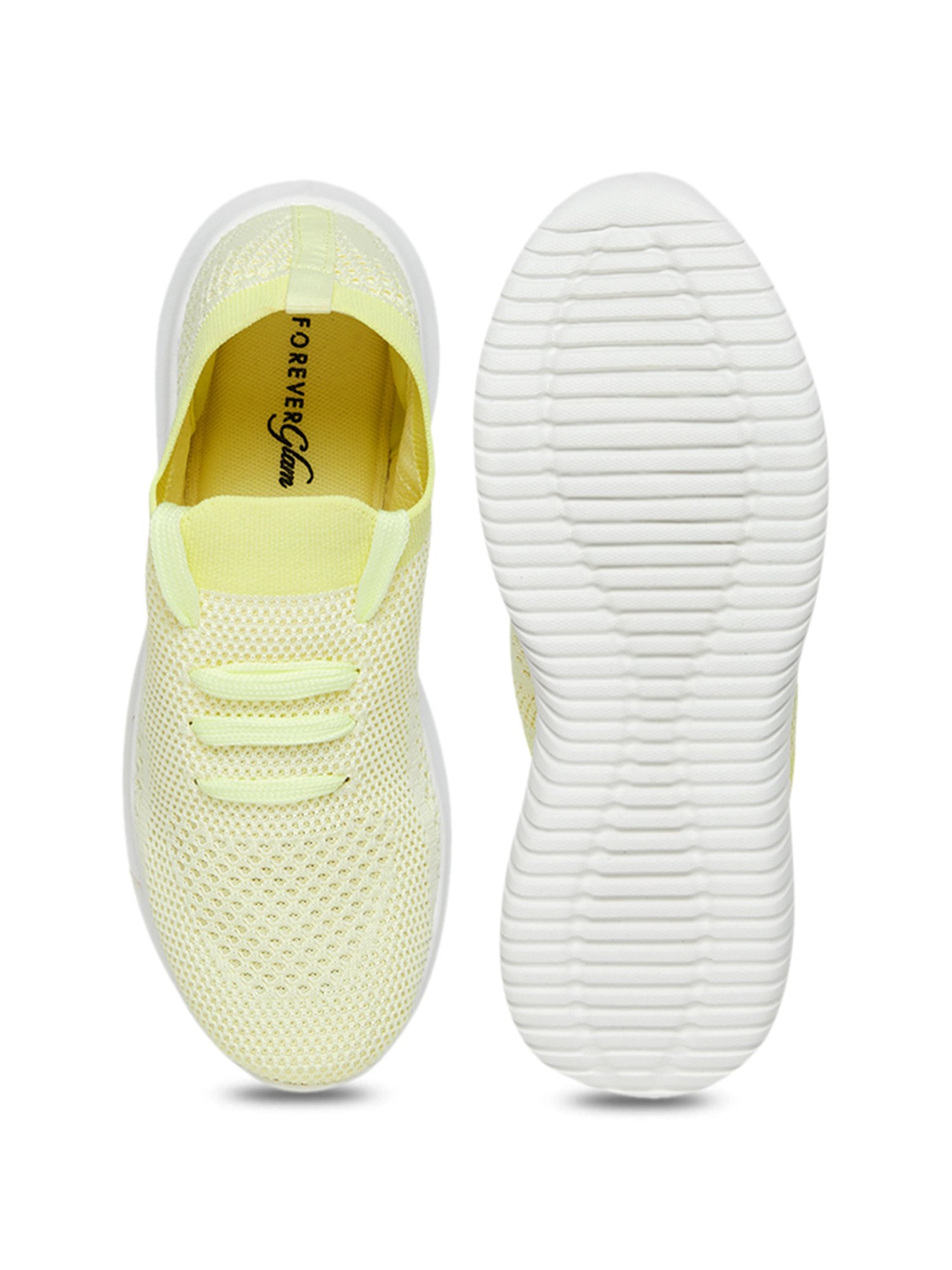 Forever Glam by Pantaloons Women's Yellow Running Shoes