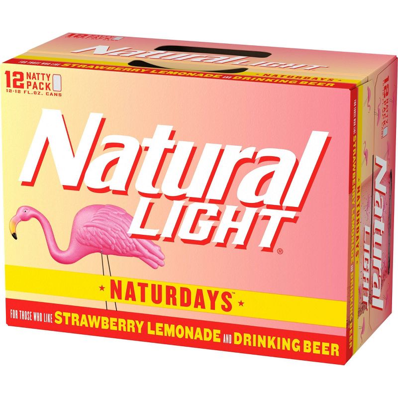Natural Light Naturdays Lager Beer - 12pk/12 fl oz Cans