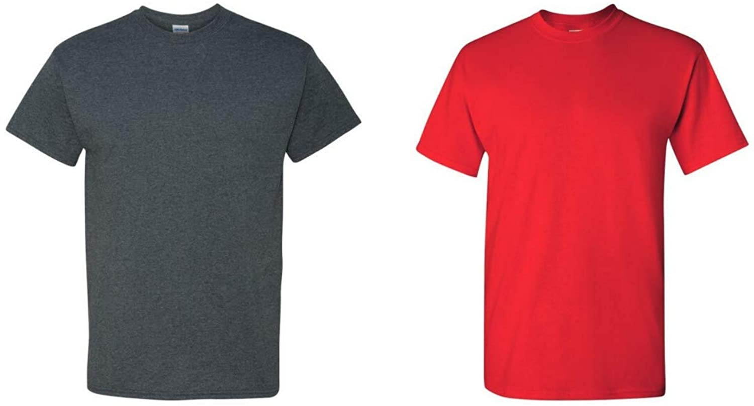 Gildan Men's G2000 Ultra Cotton Adult T-Shirt, 2-Pack