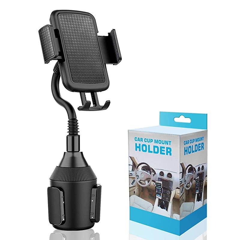 Cup Holder Phone MountCup Holder Phone Mount Universal Adjustable Gooseneck Cup Holder Cradle Mount for Cell Phone iPhone XsXS MaxX87 PlusGalaxy