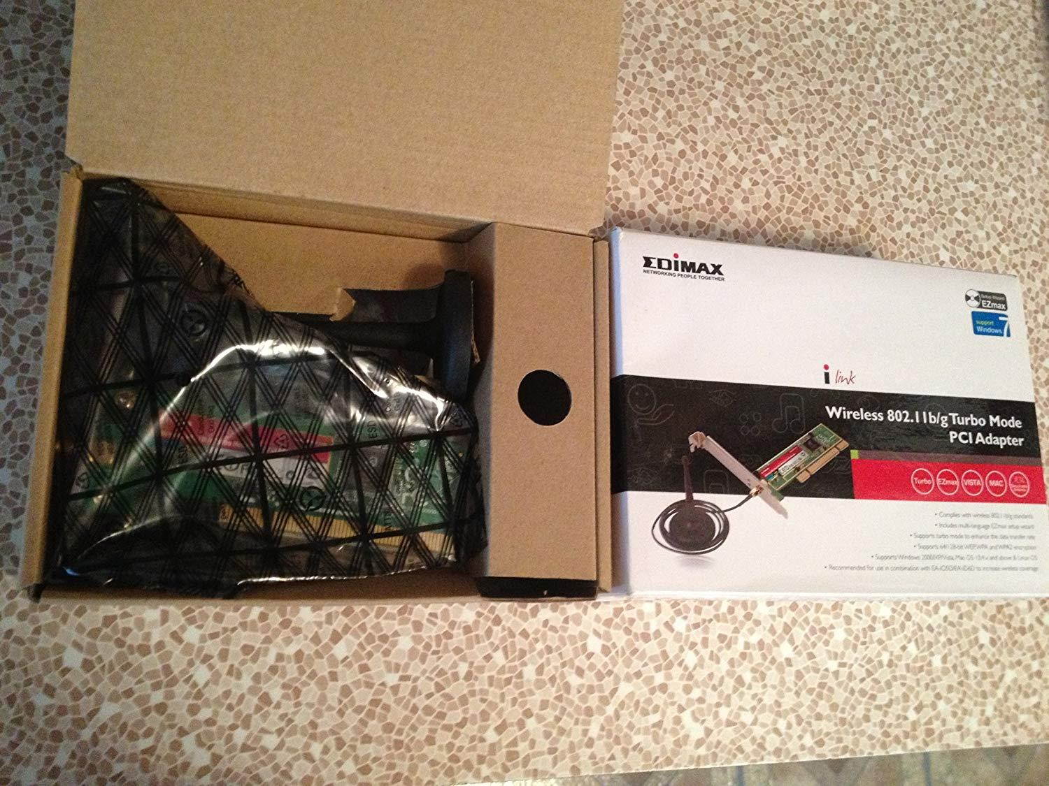 Edimax EW-7128G Wireless 802.11b/g Turbo Mode PCI Adapter