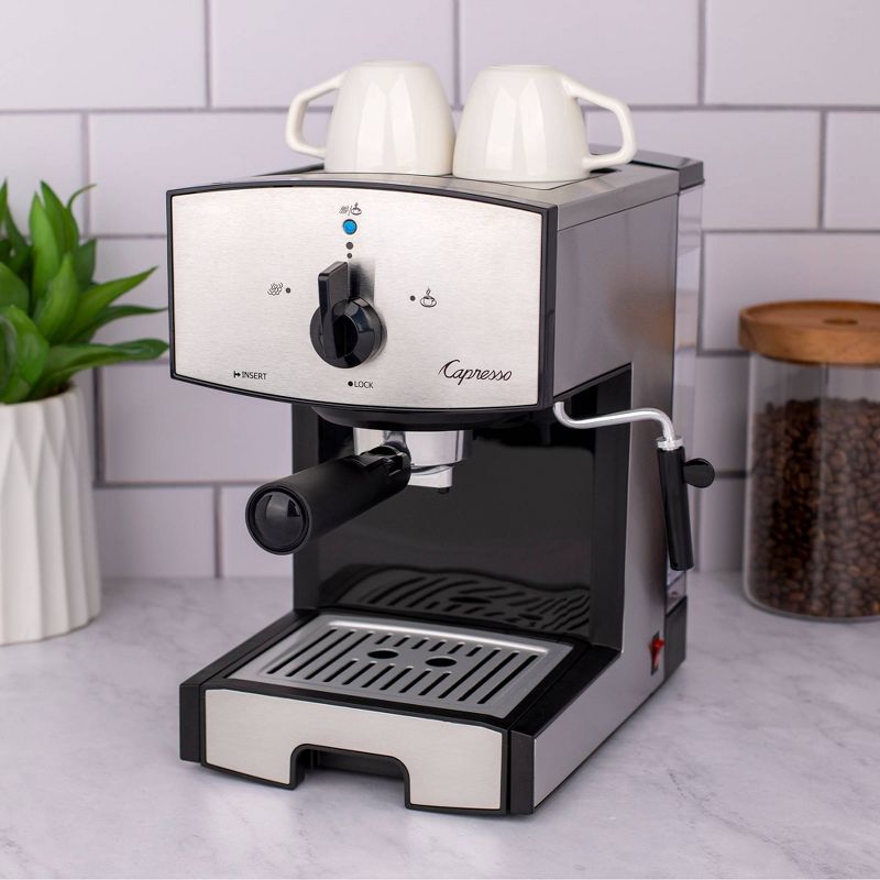 Bialetti 3 Cup Moka Stovetop Espresso Maker - Silver