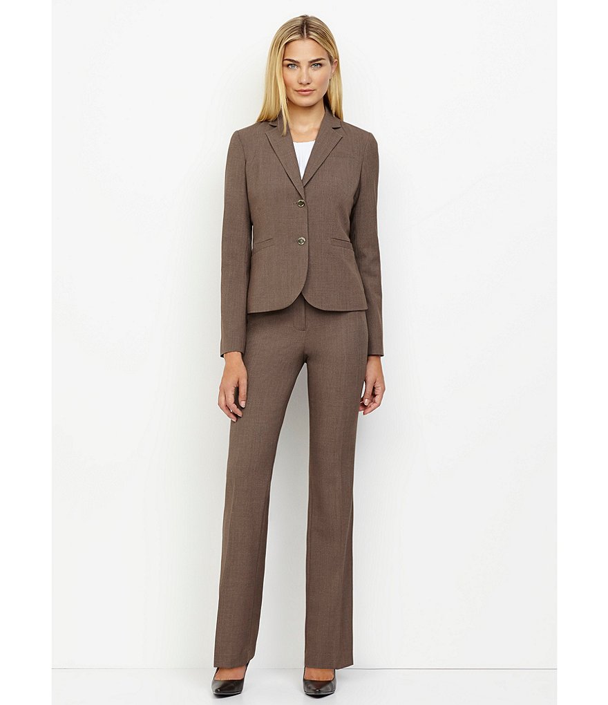 Calvin Klein Luxe Stretch 2 Button Blazer