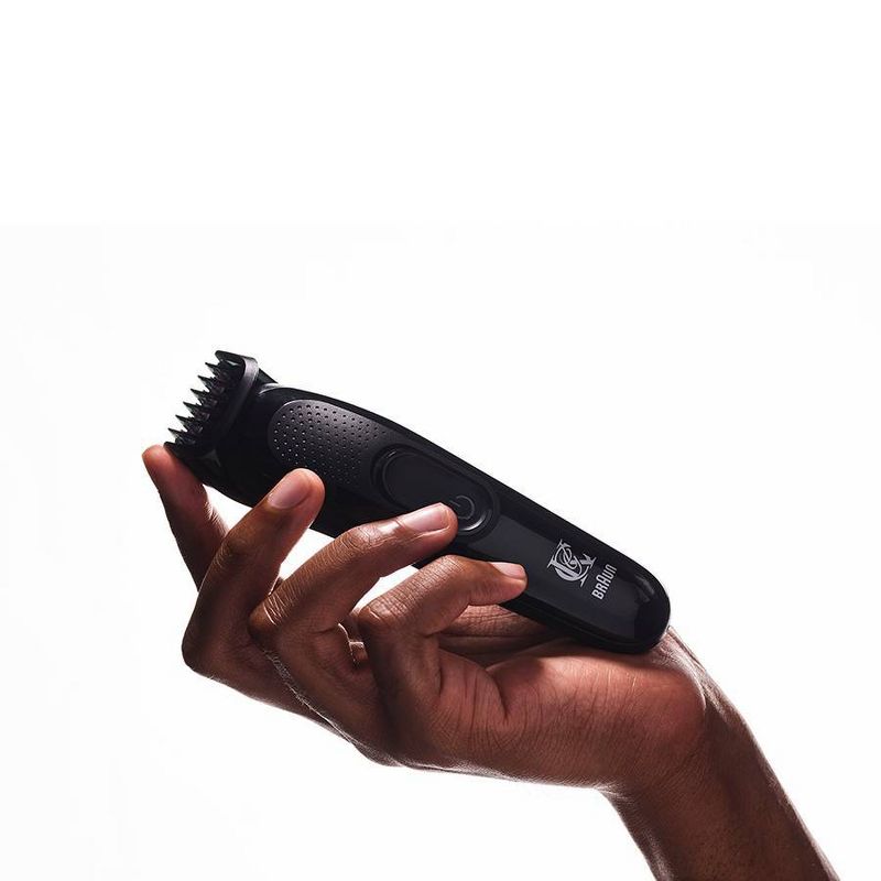 King C. Gillette Men's Cordless Beard Trimmer + 3 Interchangeable Combs