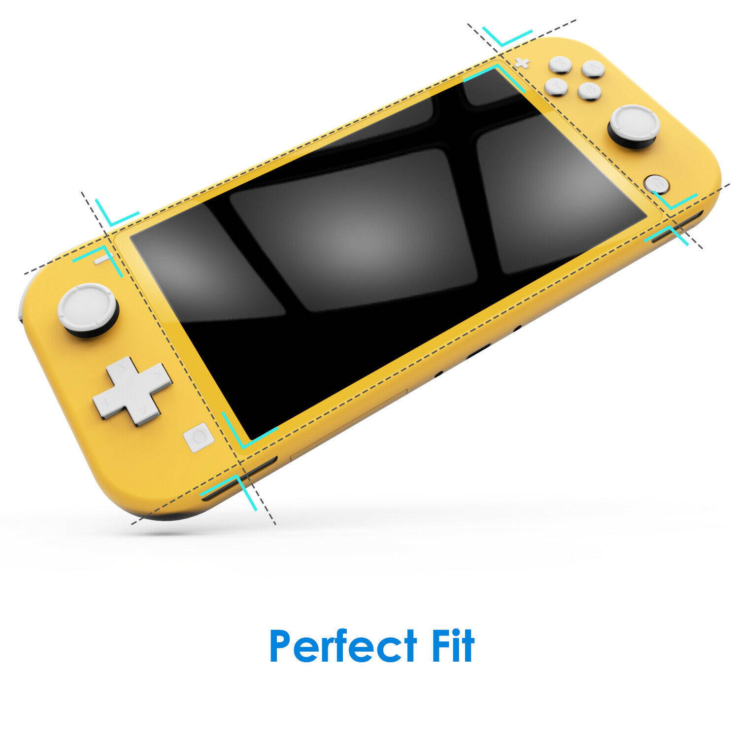 JETech Screen Protector for Nintendo Switch Lite 2019 Tempered Glass Film 3-Pack