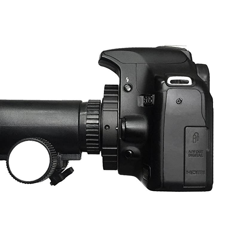 Metal 125 Telescope Camera TAdapter and Nikon T2 TRing Adapter for Nikon DSLR SLR Fits Nikon D90 D80 D70 D60 D50 D40x D40 D800 D700 and All Nikon SLR Cameras