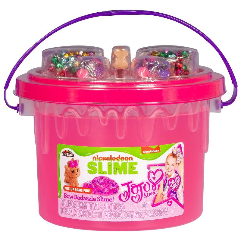 Nickelodeon JoJo Bow Bedazzle Slime by Cra-Z-Art