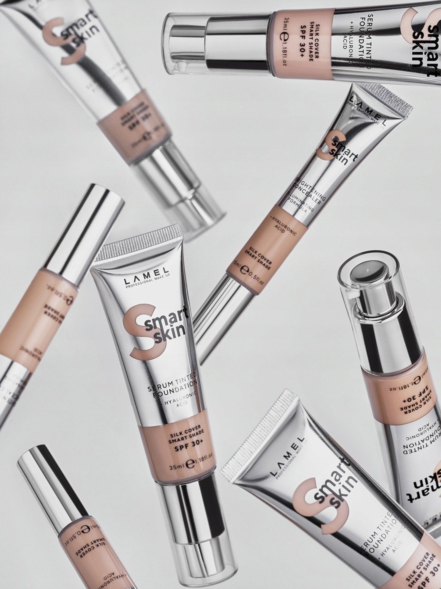Lamel Smart Skin Serum Tinted Foundation SPF 30 + 403 Ivory - 35 ml