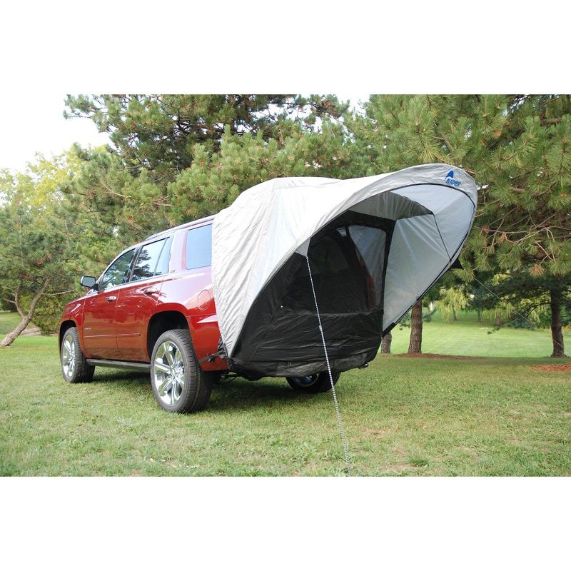 Napier Sportz Cove 61500 Mid to Full Size SUV Tailgate Shade Awning Tent, Gray