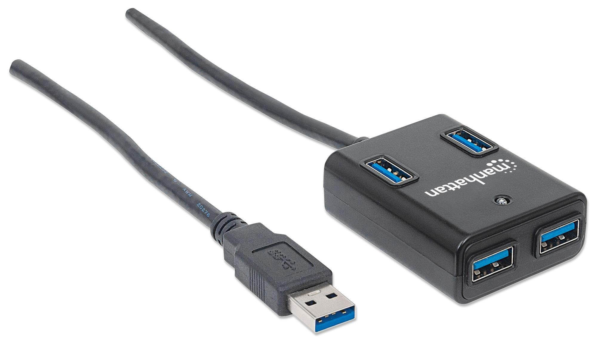 MANHATTAN 162296 SuperSpeed USB 3.0 Hub