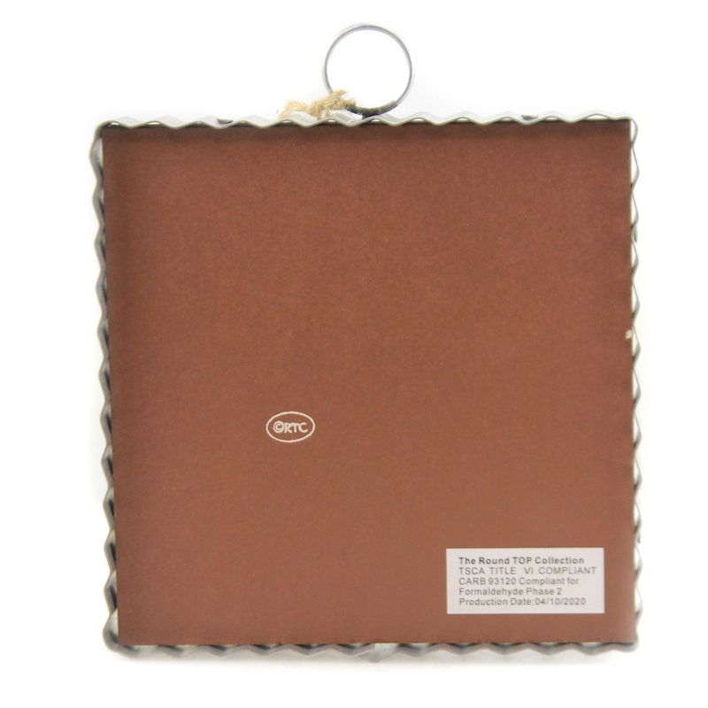 Fall 6.0" Mini Autumn Dreams Print Pumpkins Autumn  -  Wall Sign Panels