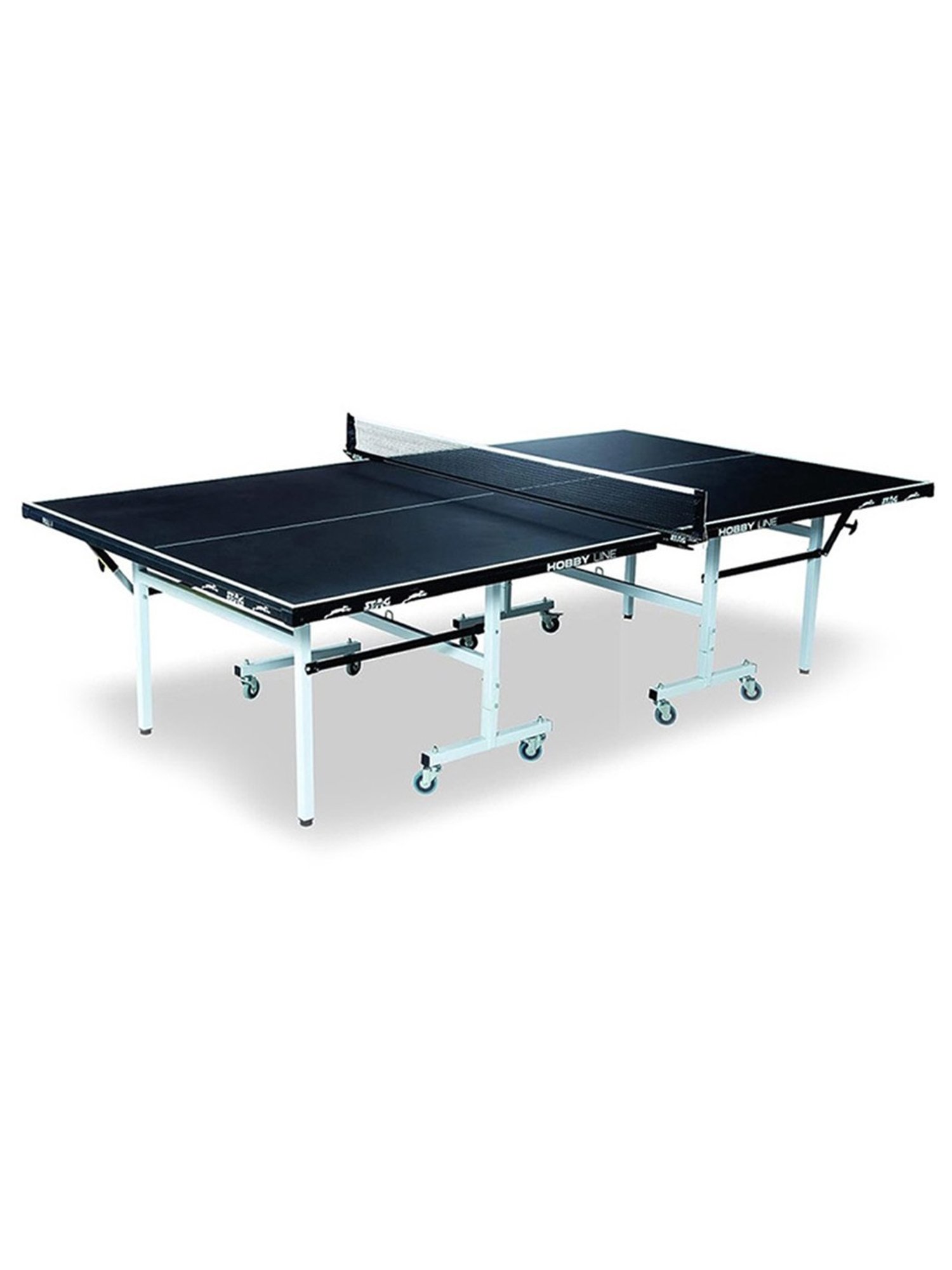 Stag Global 19mm Hobby Line 7 Minute Quick Assembly Table Tennis Table (Black)