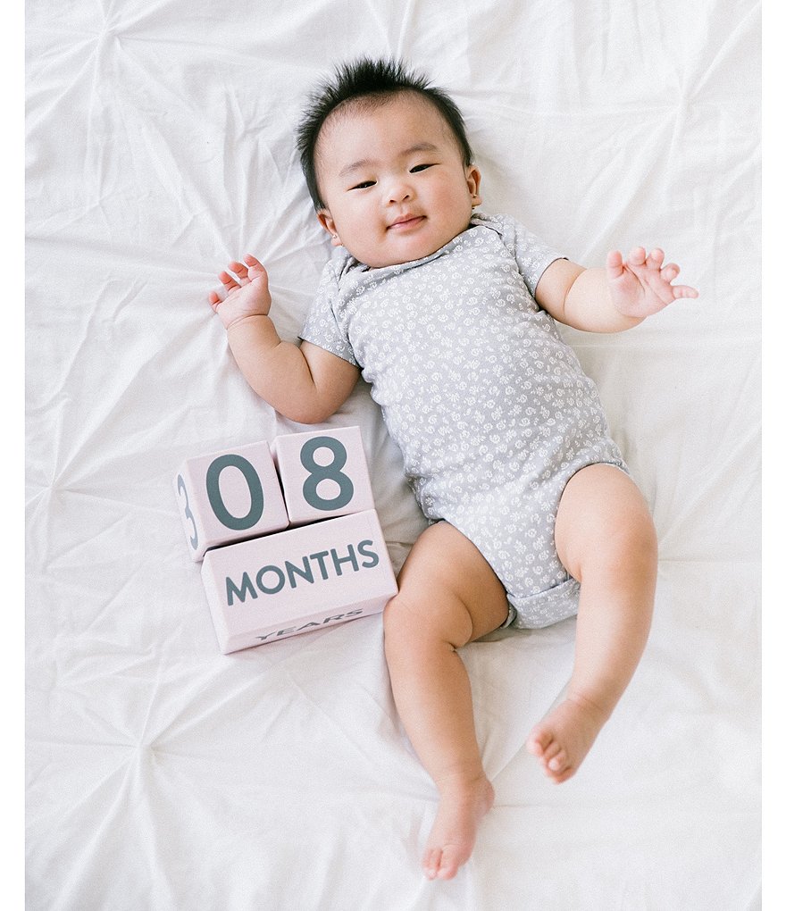 Pearhead Milestone Wooden Age Blocks