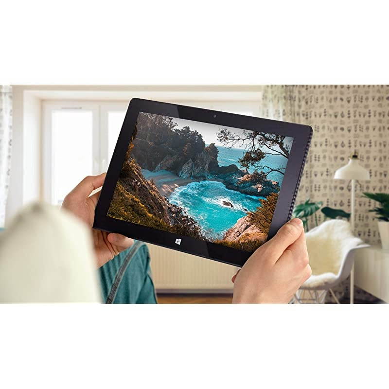 10" Windows 10  FWIN232 Plus S1 Ultra Slim Tablet Computer - (4GB RAM, USB 3.0, Intel, 5MP and 2MP Cameras, Windows 10 S Tablet PC)