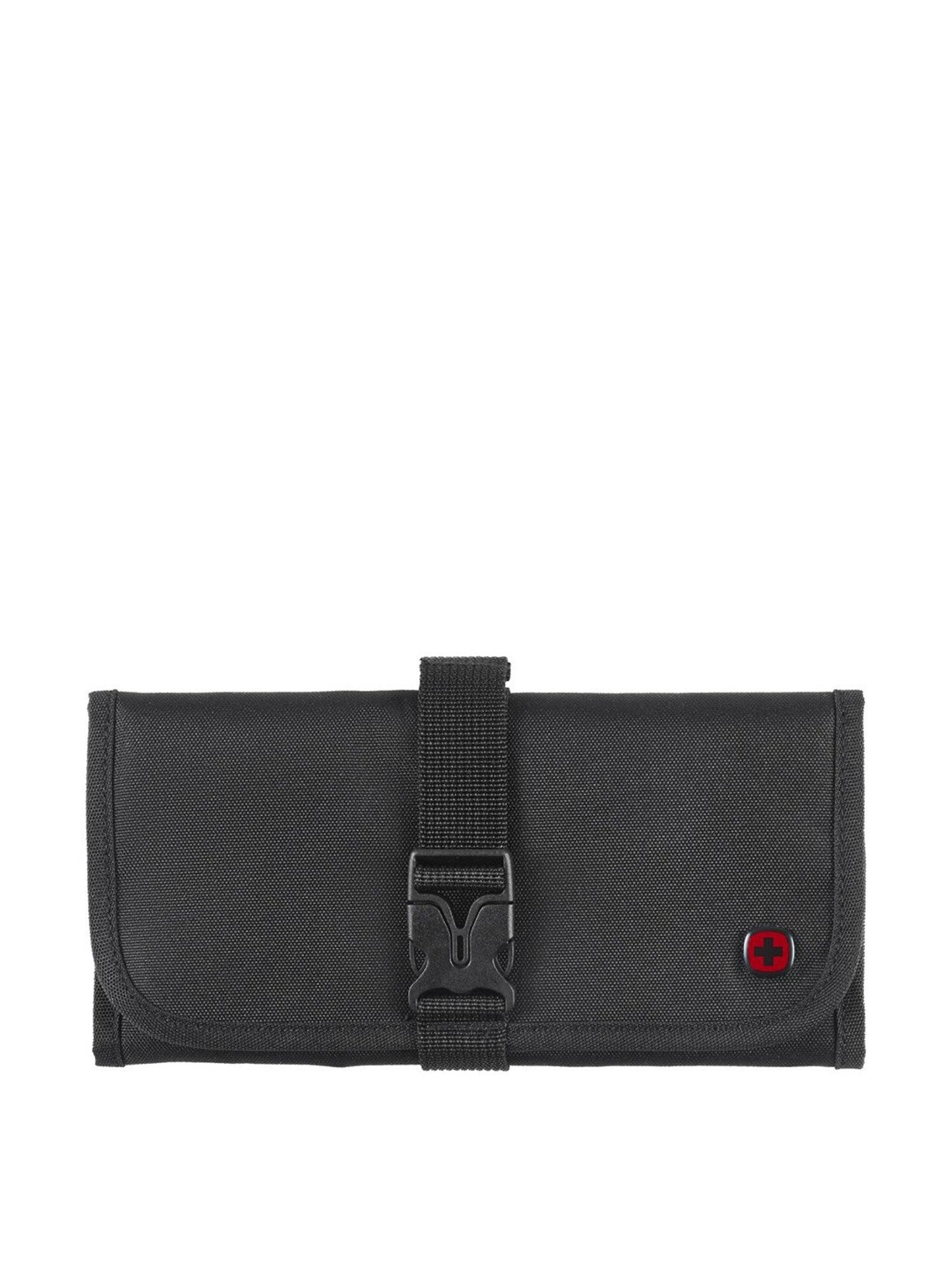 Wenger Black Solid Small Pouch