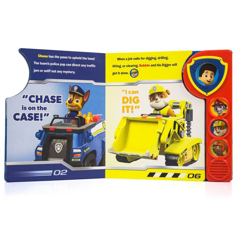 PAW Patrol Meet the Patrol Custom Frame Sound Board Book