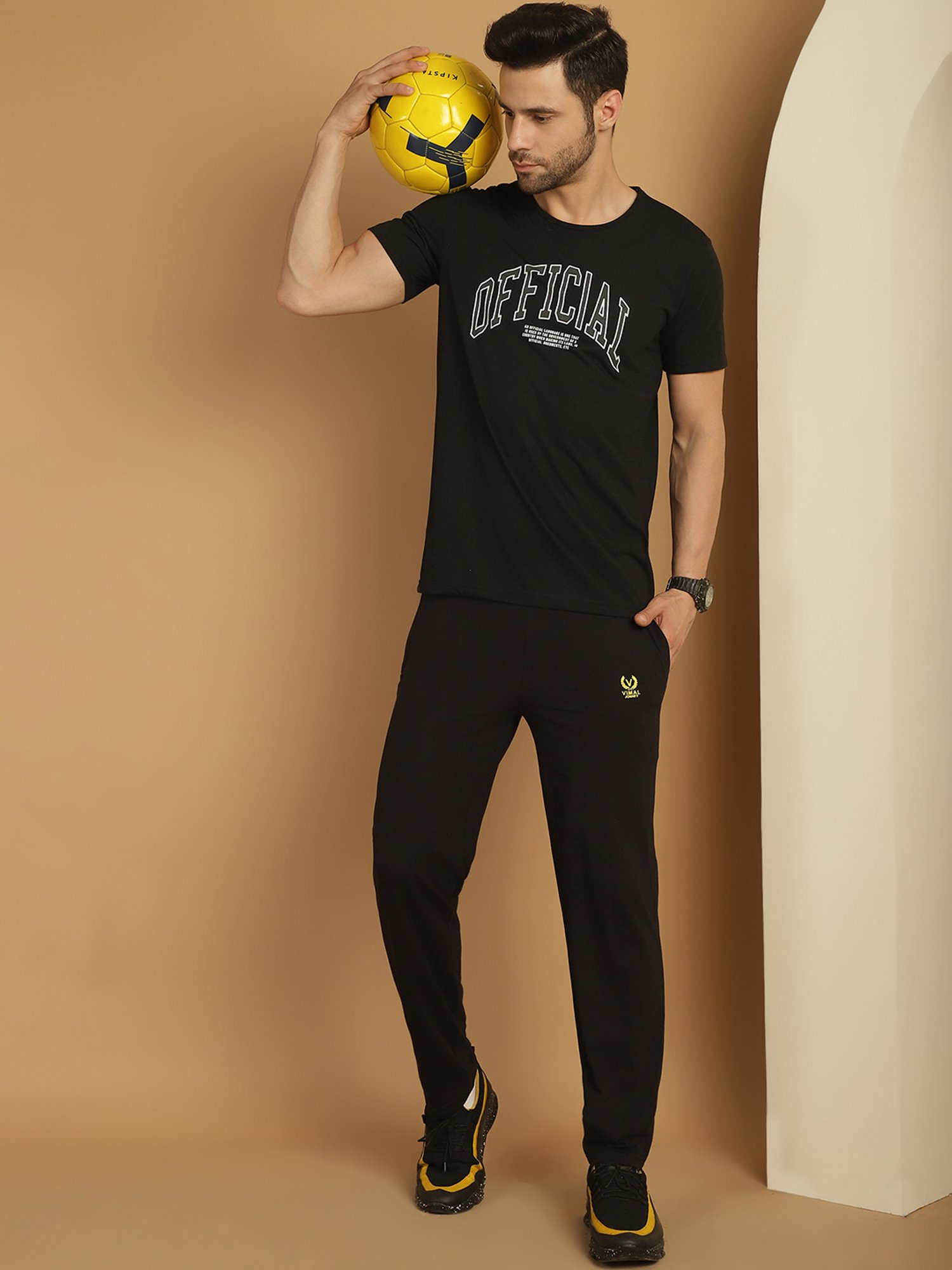 Rock.It Blue Regular Fit Printed TrackSuit