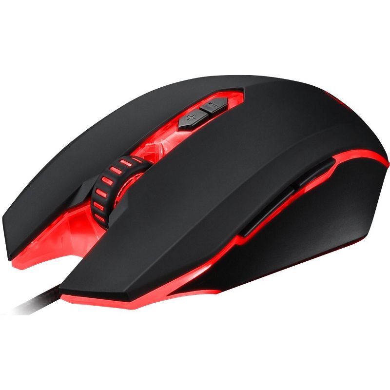 Adesso Multi-Color 7-Button Programmable Gaming Mouse - Multicolor - 7 Button(s)