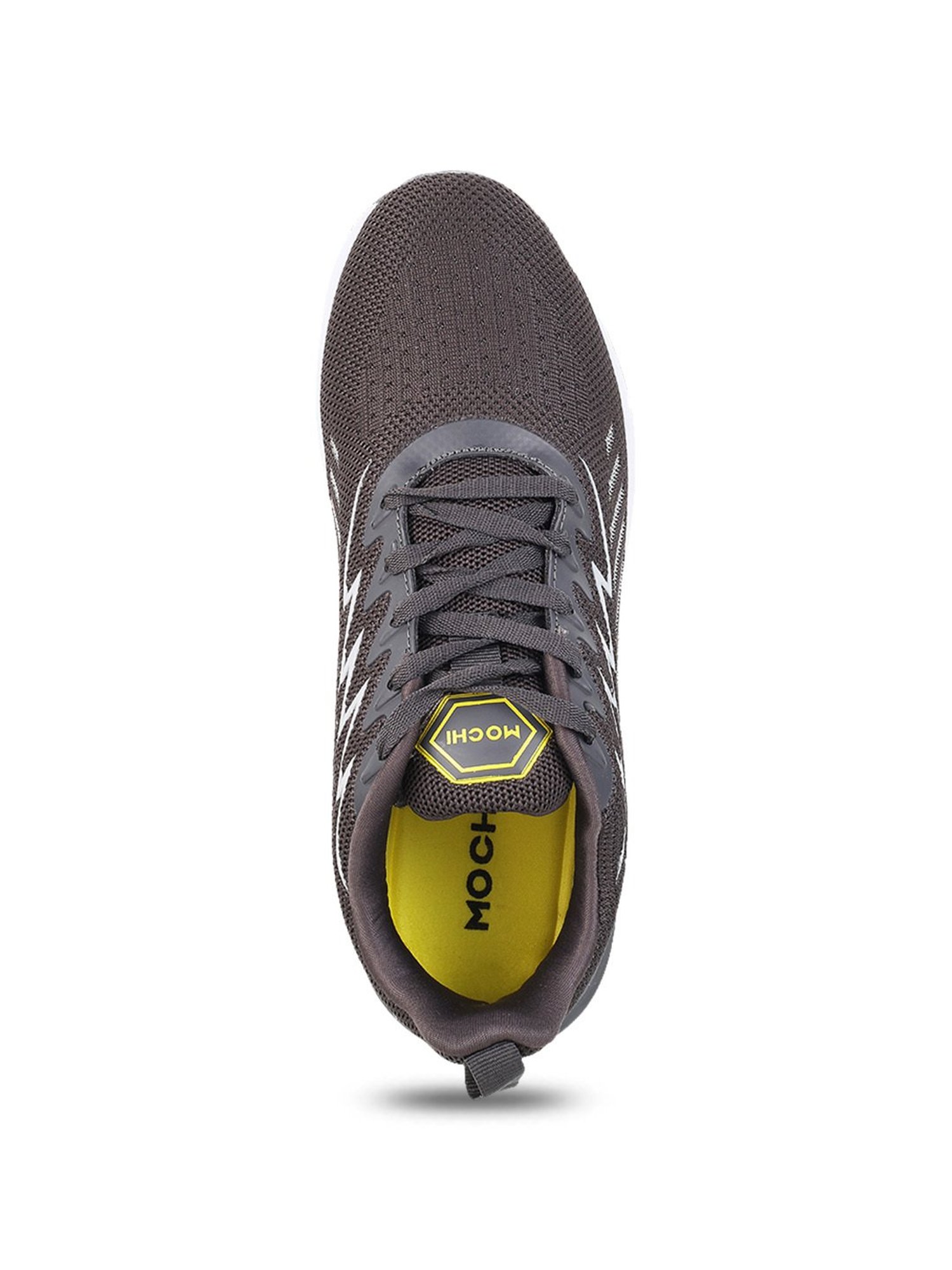 Mochi Men's Grey Running Shoes
