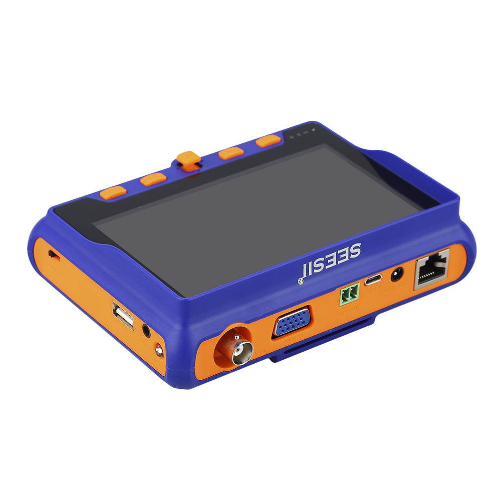 Portable 5" 1080P HD Tester Monitor TVI CVI AHD VGA CVBS CCTV Camera PTZ Tester