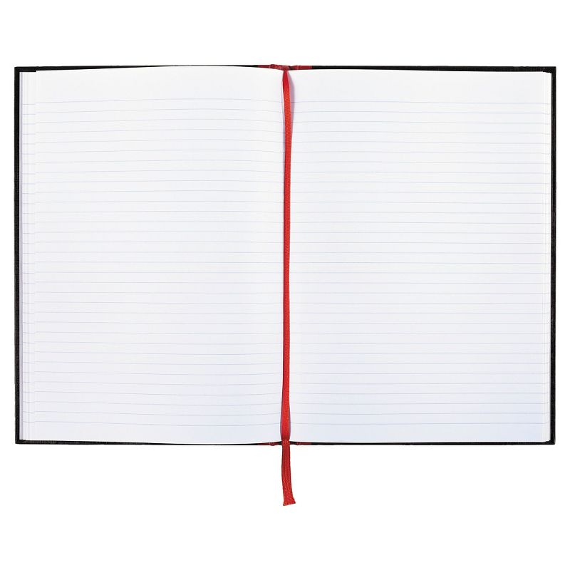 Black n' Red 8-1/4 x 11-3/4 Casebound Composition Notebook, Ruled- White (96 Sheets per Pad)
