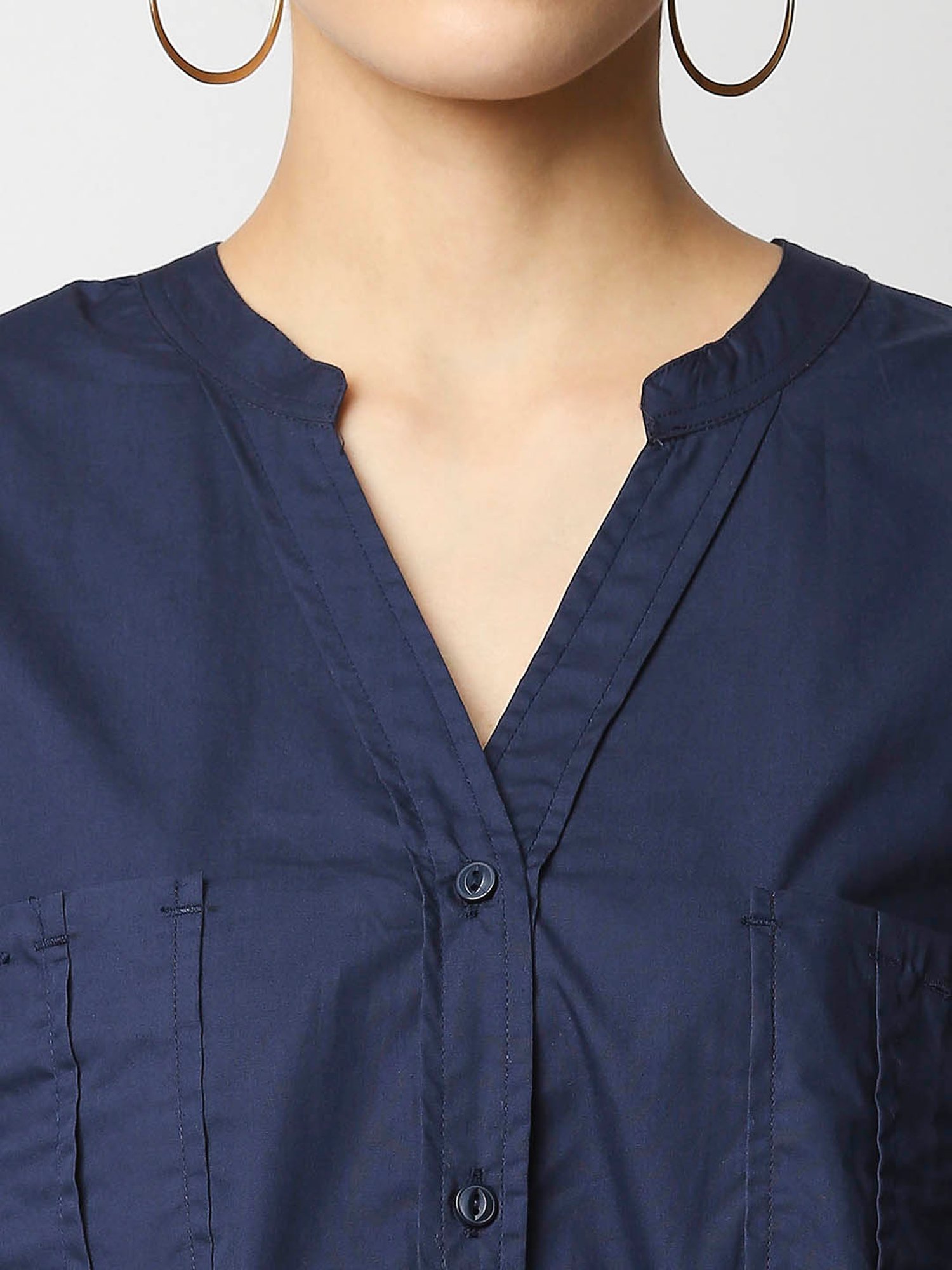 Remanika Blue Regular Fit Shirt