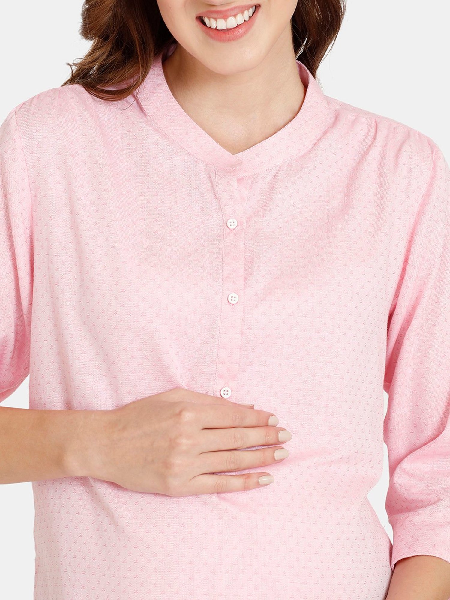 Coucou by Zivame Pink Maternity Top
