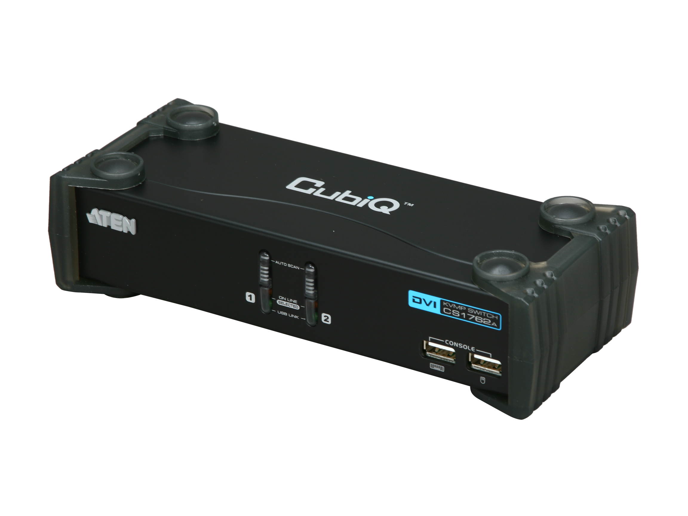 ATEN CS1762A 2-Port USB2.0 DVI KVMP Switch, Cables Included
