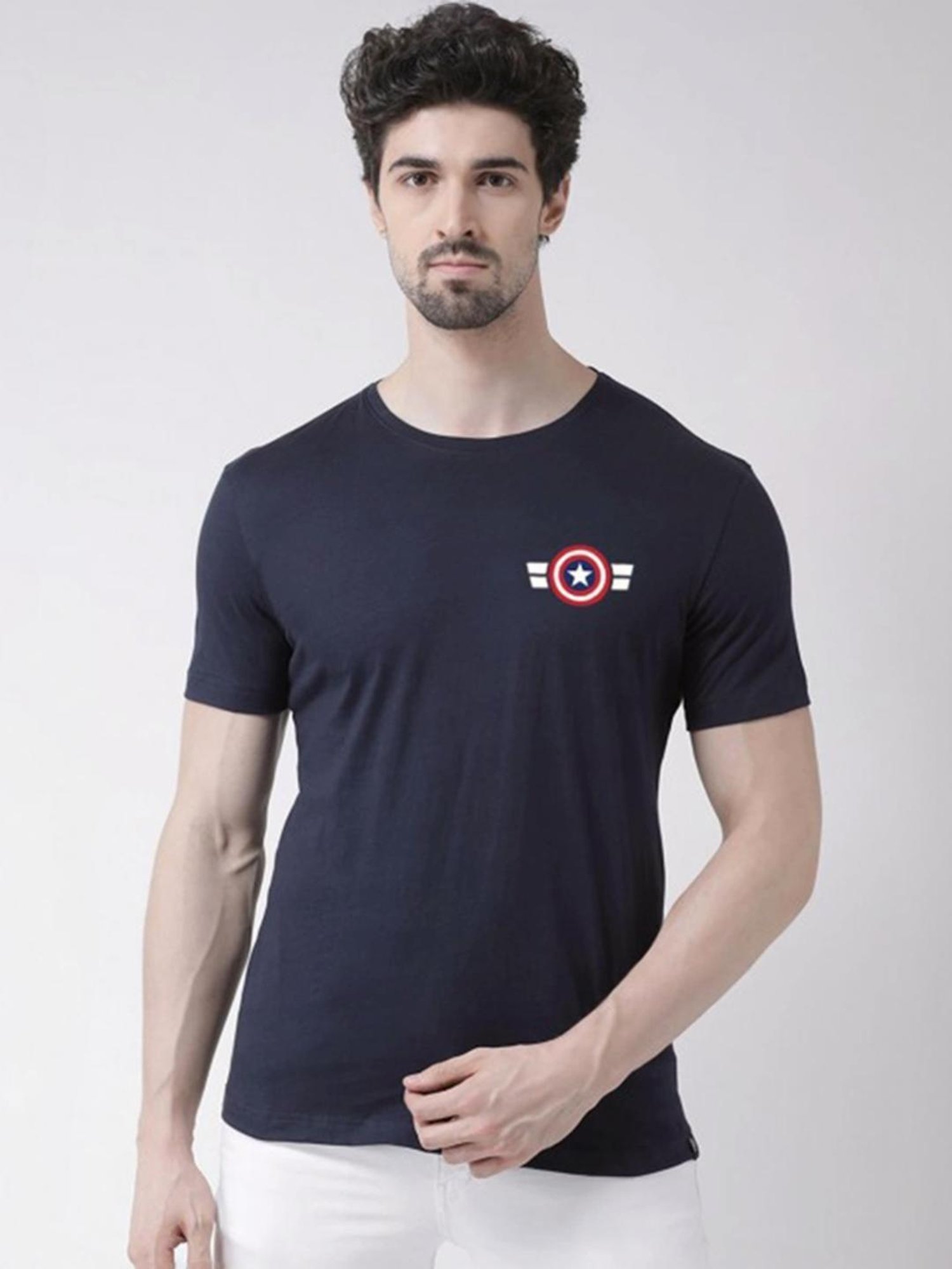 Sweet Dreams Dark Grey Regular Fit Crew T-Shirt