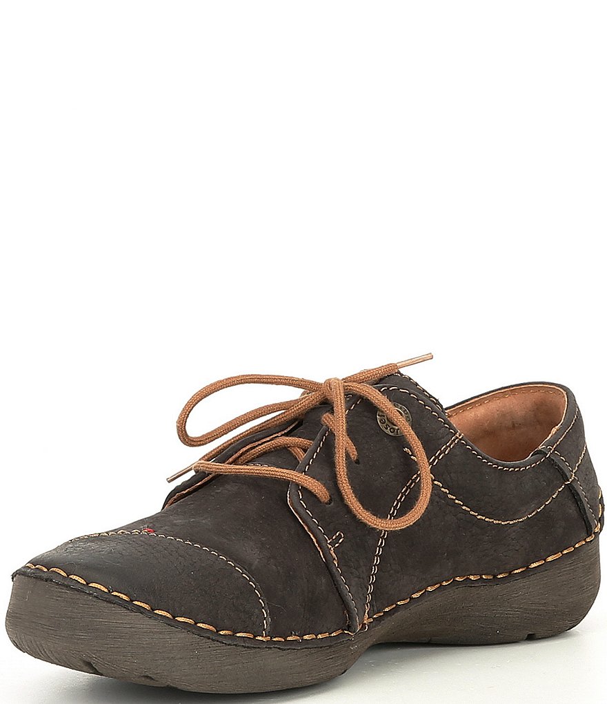 Josef Seibel Fergey 20 Leather Oxford Sneakers