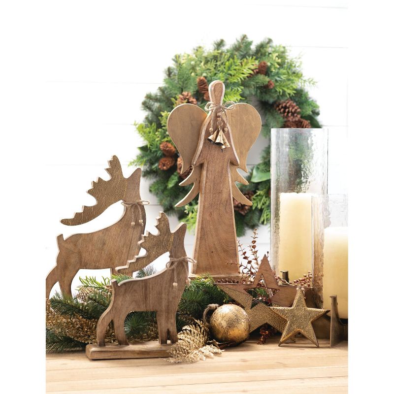 Sullivans Set of 6 Ball Ornament Kit 4"H Black and White