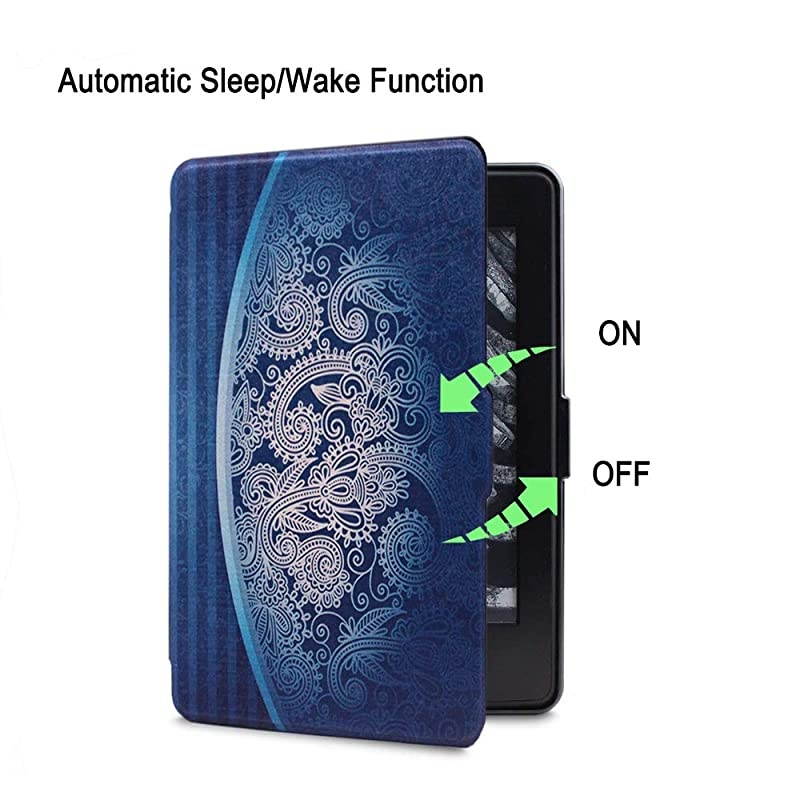 Kindle Ereader Voyage Smart Cover Thin Slim Fit Lightweight PU Leather Case Cover Auto WakeSleep Function for  Kindle Ereader Voyage 15
