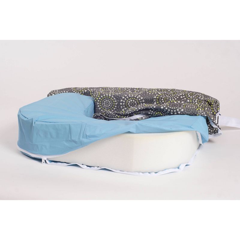 Boppy Original Nursing Pillow Cover - Gray Gold Giraffes