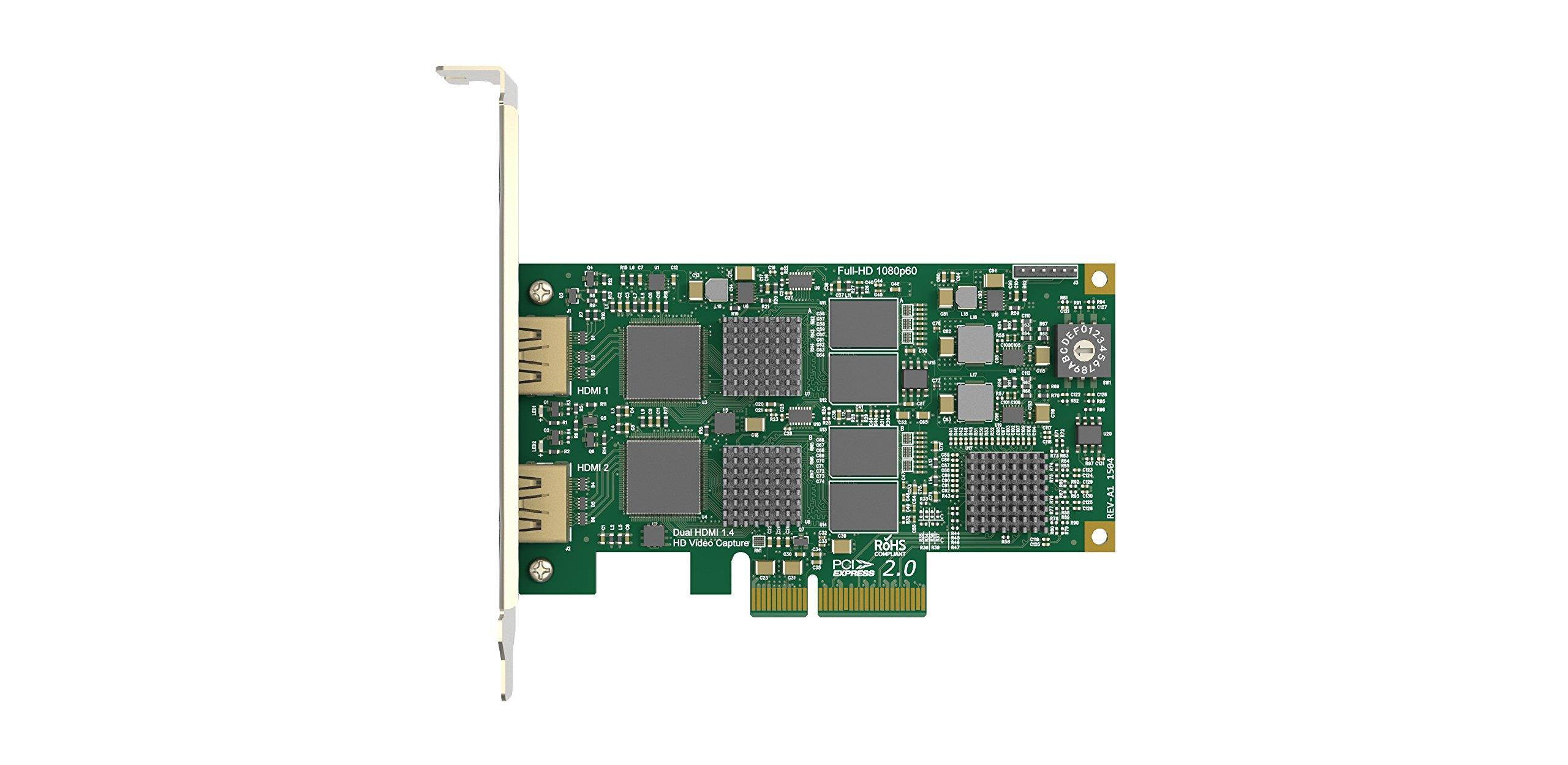 Magewell Pro Capture Dual HDMI Two Channel HD Capture Card #11080