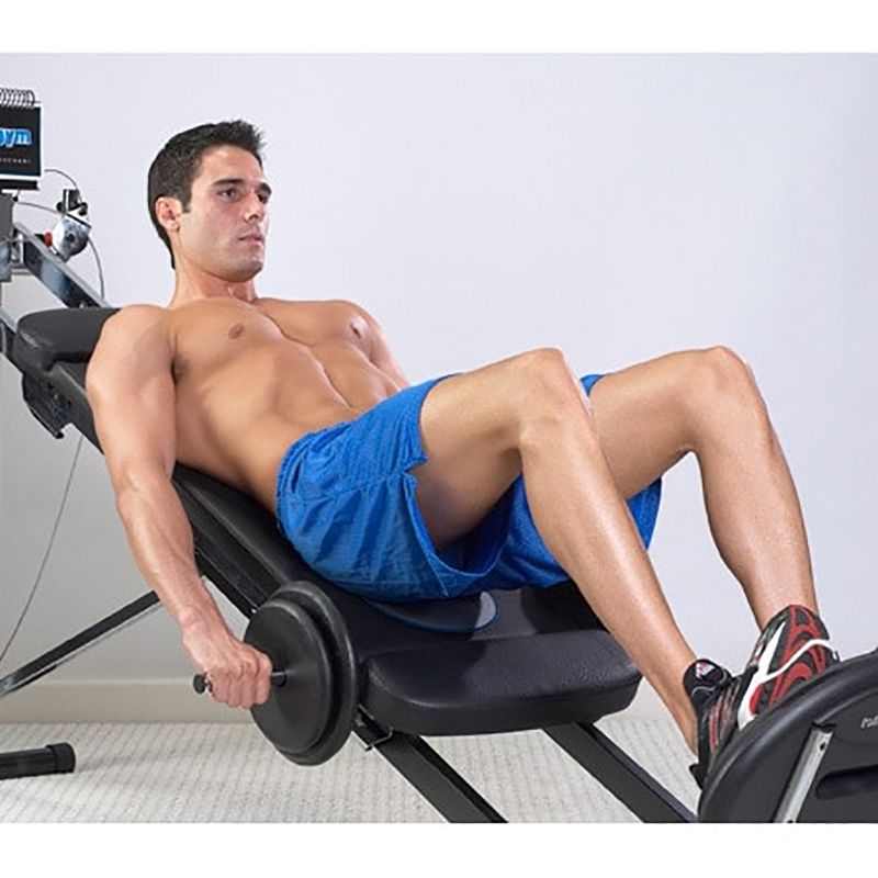 Total Gym 28800 Heavy Duty Home Gym Unit Weight Bar for Added Strength to Multiple Total Gym Models, Chrome