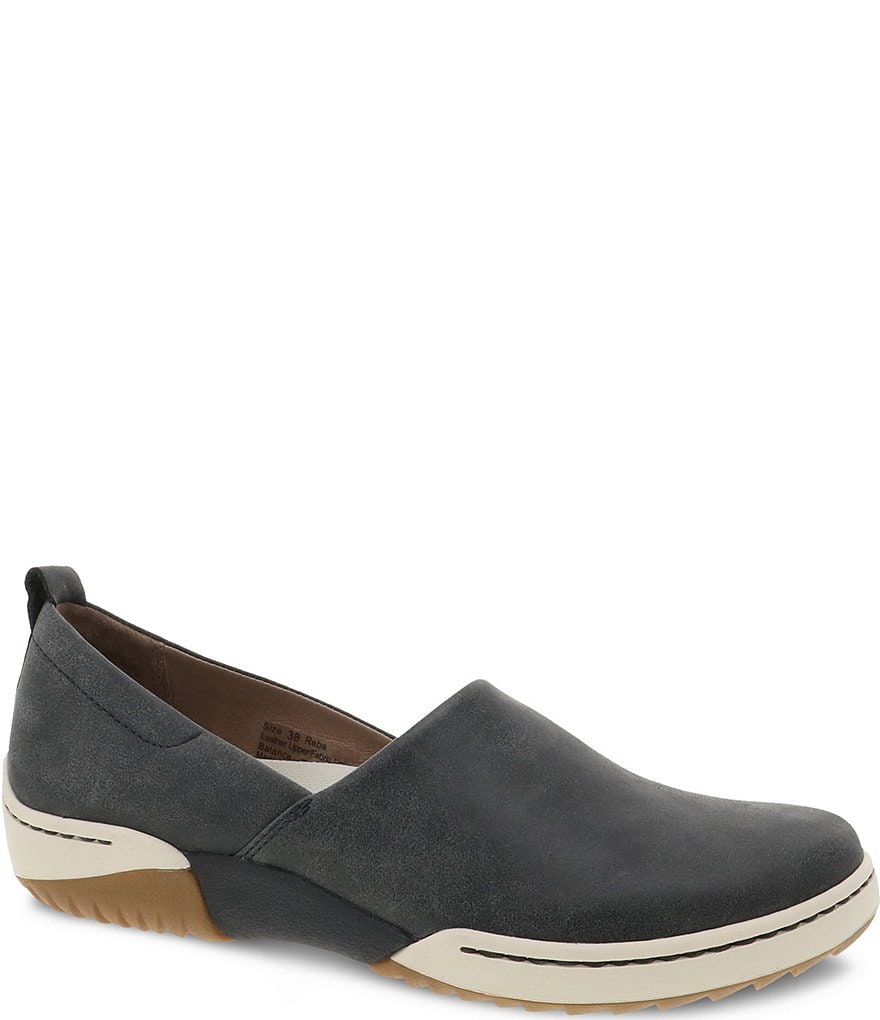 Dansko Reba Leather Slip Ons
